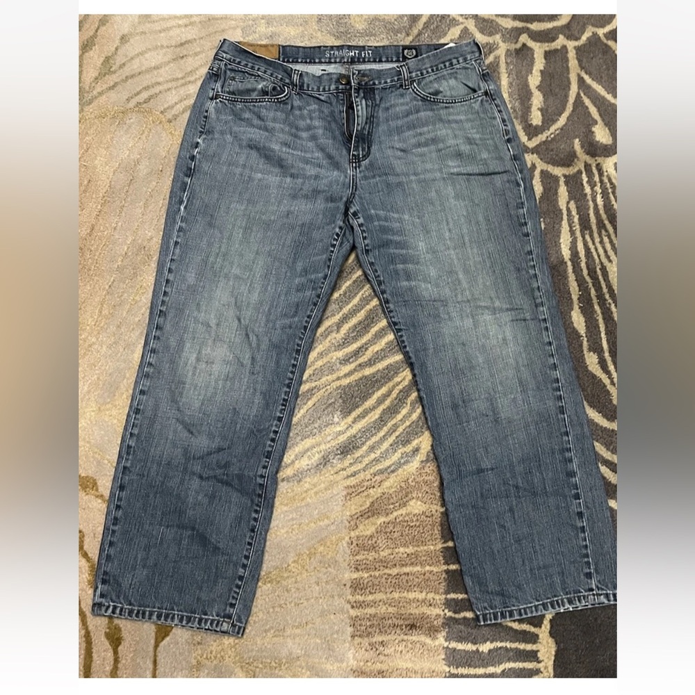 Chaps Denim 38 X 30 Straight Fit Jeans
